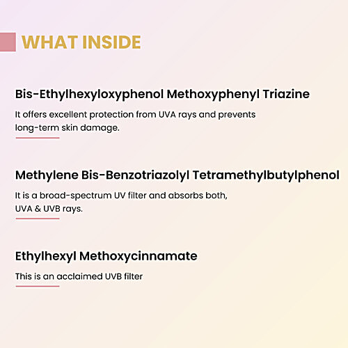 R&G SunSafe Cream - SPF 50 PA +++, 98% UVA-UVB Protection, 50 ml  Water Resistant, Non-sticky, Non-patchy