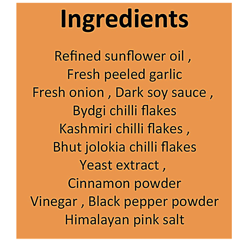 The Khao Project Bhut Jolokia Chilli Oil - Very Spicy, 170 g Jar