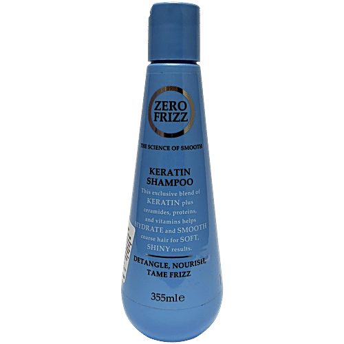 Buy High Ridge Brands Zero Frizz Keratin Shampoo For Soft & Shiny