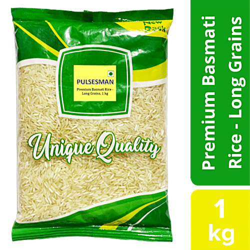 Buy Pulsesman Premium Basmati Rice Long Grains Online at Best Price
