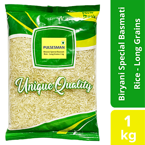 Buy Pulsesman Biryani Special Basmati Rice Long Grains Online at Best