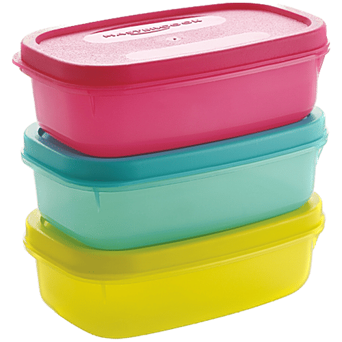 Buy Mastercook PP172 Container Set Plain, Multicolour Online at Best