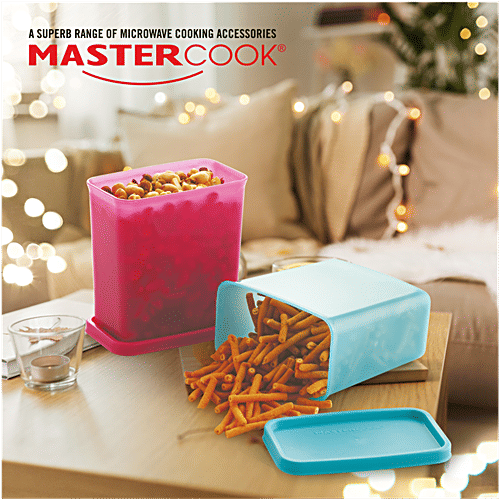 Mastercook PP-202 Container Set - Multicolour, 500 ml (Set of 2)