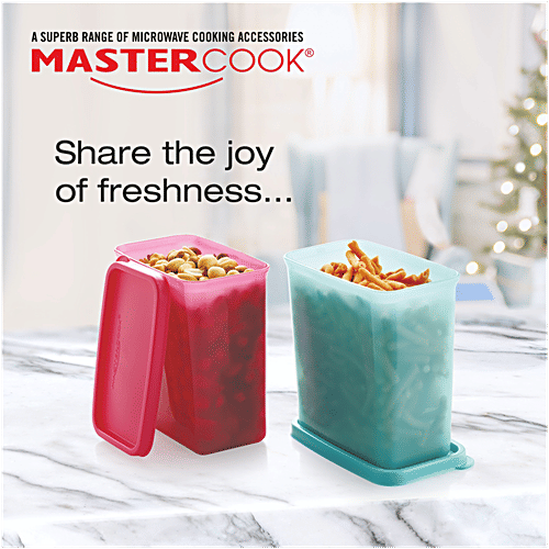 Mastercook PP-202 Container Set - Multicolour, 500 ml (Set of 2)