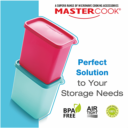 Mastercook PP-202 Container Set - Multicolour, 500 ml (Set of 2)