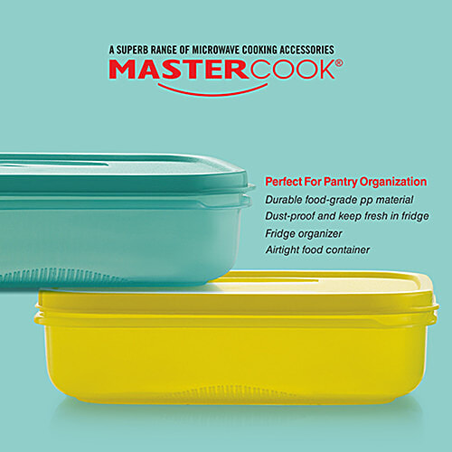 Mastercook PP-174 Container Set - Plain, Multicolour, 500 ml (Set of 2)
