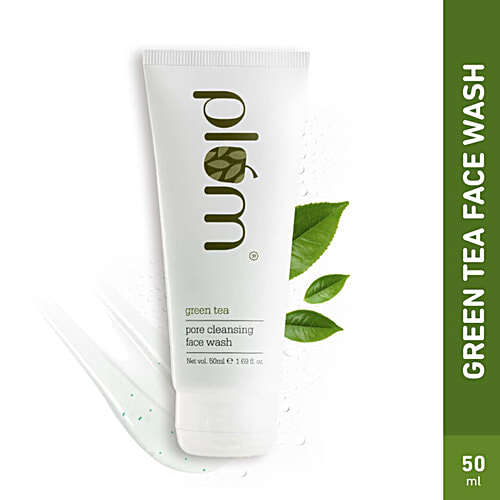Buy Plum Green Tea Pore Cleansing Face Wash For Oily Skin Online at