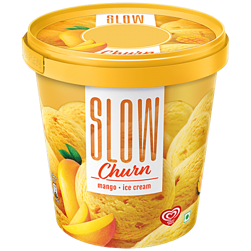 Buy kwality walls Slow Churn Mango Ice Cream Online at Best Price of Rs