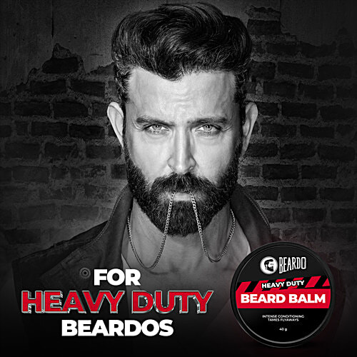 Beardo Heavy Duty Beard Balm - For Intense Conditioning, 40 g
