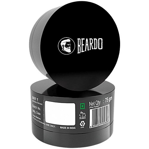 Beardo Ice Blast Hair Cream - For Daily Styling, 75 g  