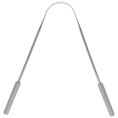 Prime-Metal Steel Tongue Cleaner - Designer, 1 pc