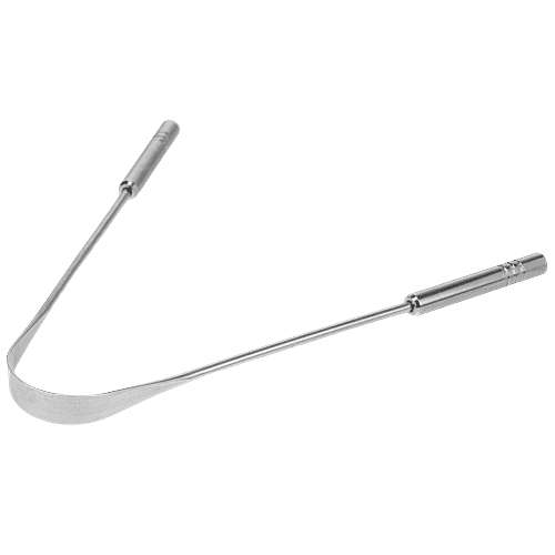 Prime-Metal Steel Tongue Cleaner - Designer, 1 pc