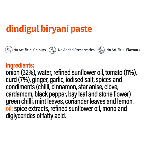 Cookd Dindigul Biryani Paste, 255 g  