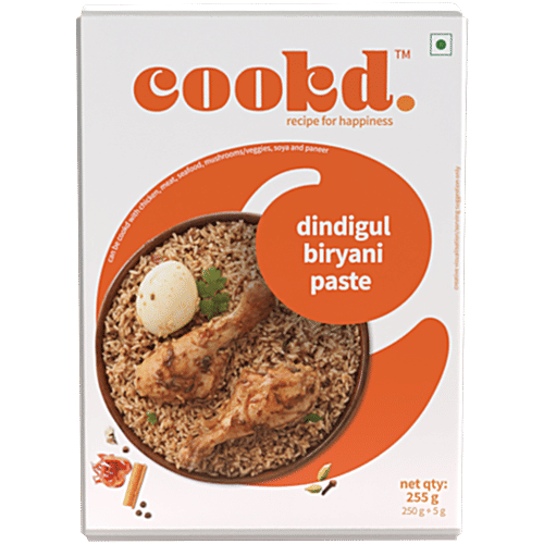 Cookd Dindigul Biryani Paste, 255 g  