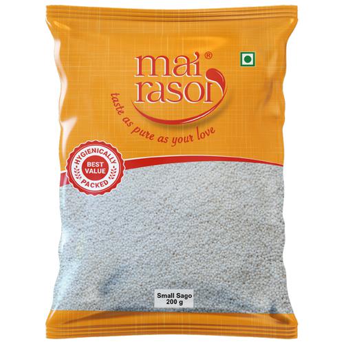 Mai Rasoi Sabudana/Sago Pearls - Small, 200 g  