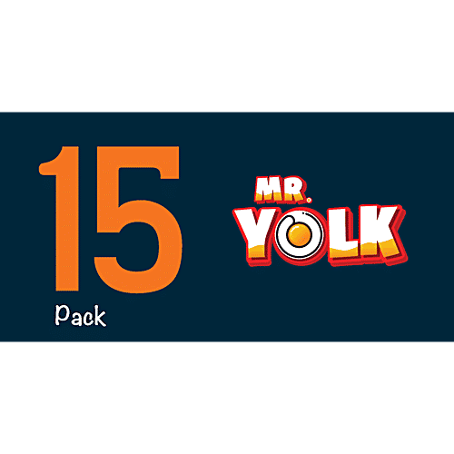 Mr Yolk Nourish Gold White Eggs, 15 pcs Tray Pack 