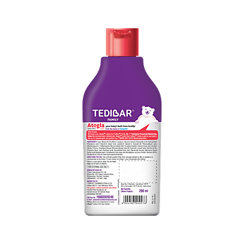 Atogla Baby Moisturizing Lotion - Ceramides, Oat Lipids, 200 ml