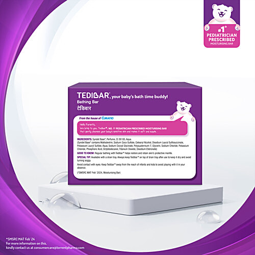 Tedibar Bathing Bar, 100 g (Pack of 2)