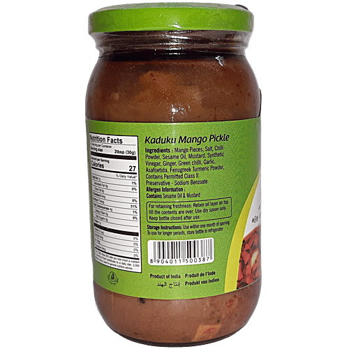 Double Horse Kaduku Mango Pickle, 400 g