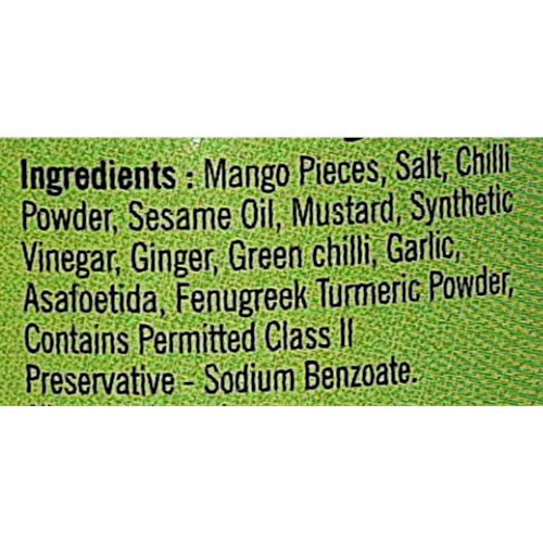 Double Horse Kaduku Mango Pickle, 400 g