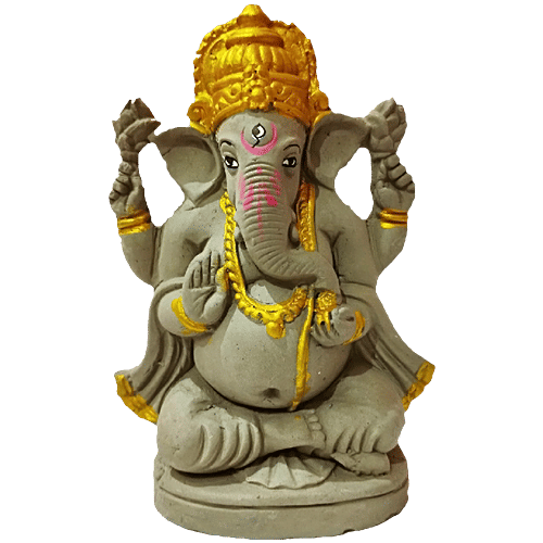 Buy CS Ganapathi Ganesha Idol Murti 20.32 cm x 12.7 cm Online at Best