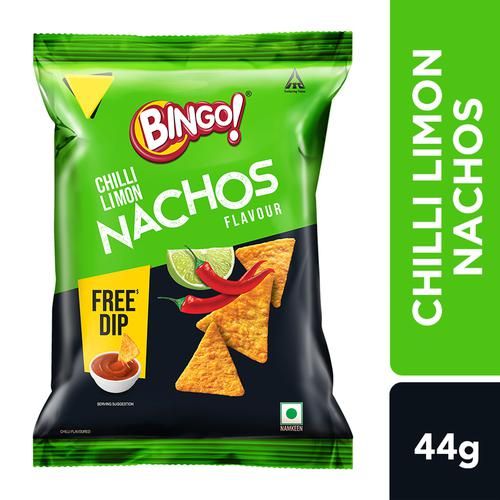 Bingo Nachos - Chilli Limon Flavour, 44 g