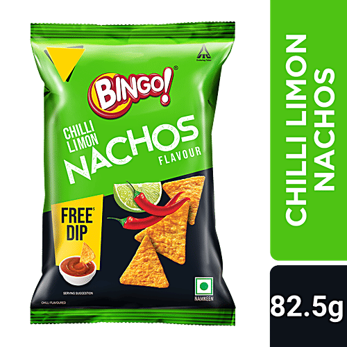 Buy Bingo! Nachos Chilli Limon Flavour Online at Best Price of Rs 35