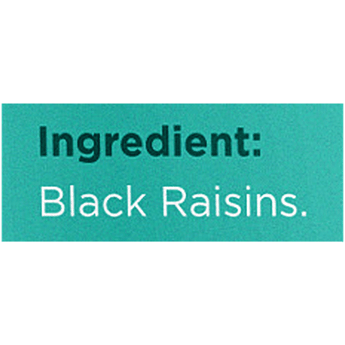 Yoga Bar Seedless Black Raisins, 500 g  Rich in antioxidants, Good for digestion