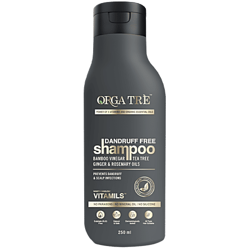 Orgatre Dandruff Free Shampoo, 250 ml  