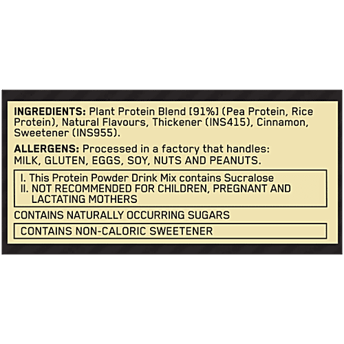 Optimum Nutrition Gold Standard Plant Based Protein Powder Drink Mix - French Vanilla Creme, 684 g 24g High Protein, For Muscle Strength & Repair, No Added Sugar
