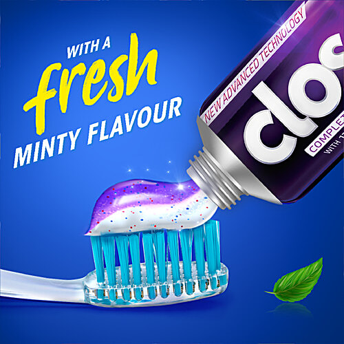 Closeup Complete Fresh Protection Gel Toothpaste - With Multi Vitamin Formula, Gives 12 Oral Care Benefits, 150 g  