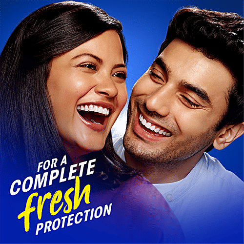 Closeup Complete Fresh Protection Gel Toothpaste - With Multi Vitamin Formula, Gives 12 Oral Care Benefits, 150 g  