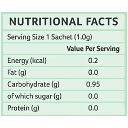 Organic India Stevia Natural Sweetener, 25 g (25 Sachets x 1 g each) 