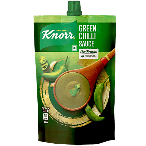 Knorr Green Chilli Sauce, 200 g  Blend Of Chilli & Garlic