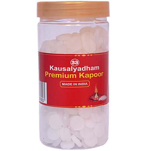 Kausalyadham Premium Kapoor, 100 g Jar Premium Kapoor
 Made in India