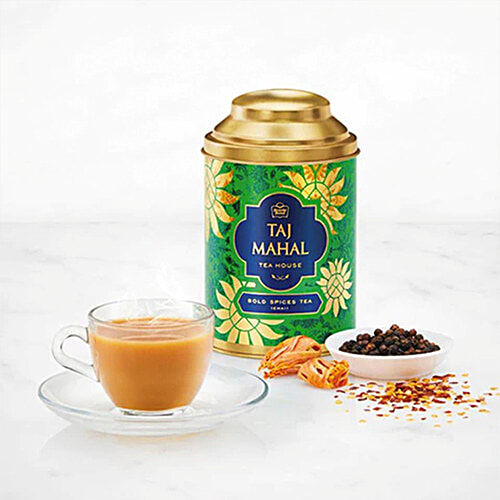 Taj Mahal Tea House Bold Spice Tea Chai, 100 g  Premium Tea, Chai