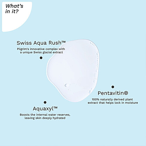 Pilgrim Swiss Aqua Rush Hydrating Gel Toner For Glowing Skin, 100 ml