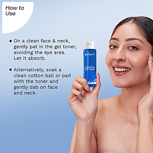 Pilgrim Swiss Aqua Rush Hydrating Gel Toner For Glowing Skin, 100 ml