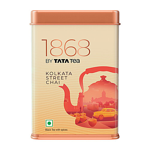 Buy 1868 by Tata Tea Kolkata Street Chai, Kolkata Black Tea, With