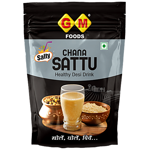 Gm Foods Salty Chana Sattu Healthy Desi Drink Mix, 200 g  