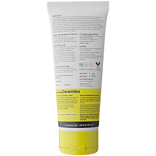 Chemist At Play Brightening Boost Face Wash - With Vitamin C, 100 ml