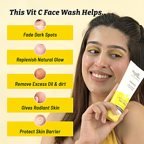 Chemist At Play Brightening Boost Face Wash - With Vitamin C, 100 ml