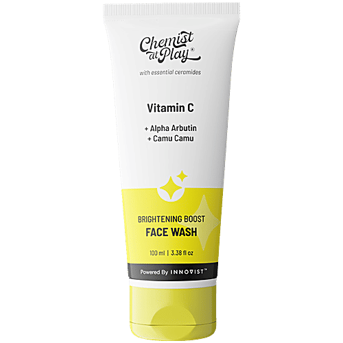 Chemist At Play Brightening Boost Face Wash - With Vitamin C, 100 ml