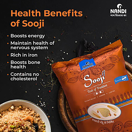 NANDI Pure Suji, 500 g