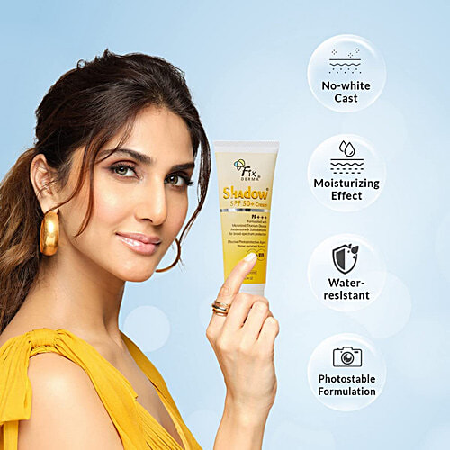 Fixderma Shadow SPF 50+ Cream - PA+++, For UVA & UVB Protection, 15 g  