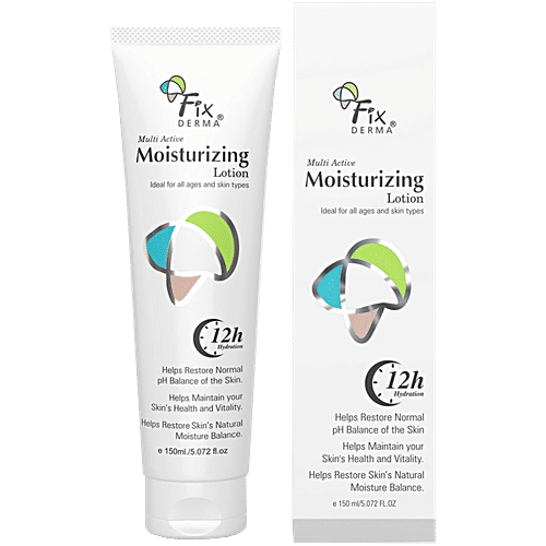 Fixderma Multi Active Moisturizing Lotion - For All Skin Types, 150 ml