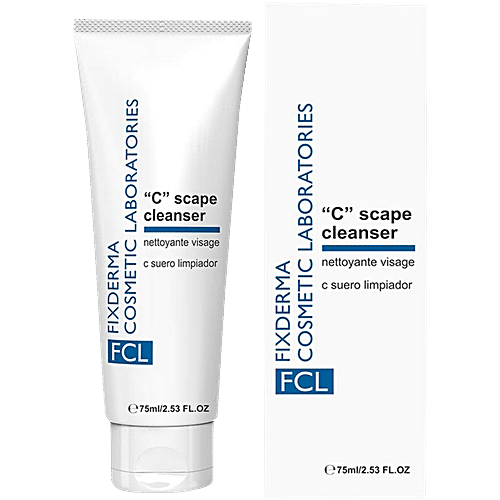 Fixderma Cosmetic Laboratories "C" Scape Face Cleanser - For All Skin Types, 75 ml