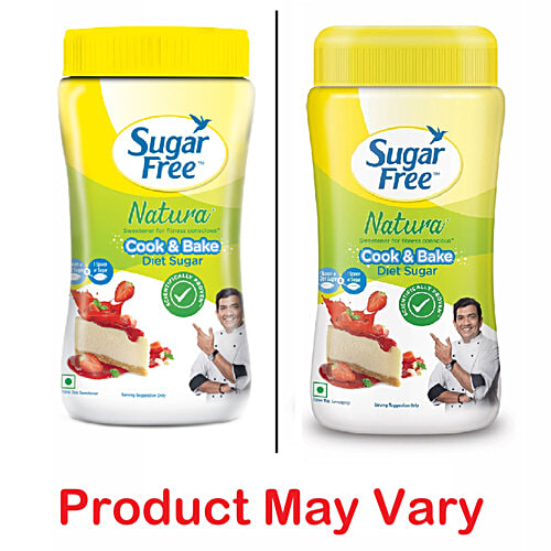 Sugar Free Natura Sweetener - Cook & Bake, Diet Sugar, 200 g  Sweet like Sugar with Low Calories,