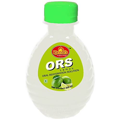 KAMAL'S ORS - Lemon Flavour, 200 ml Bottle