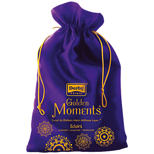 Buy DERBY Premia Golden Moments Eclairs Assorted Cashew, Almond